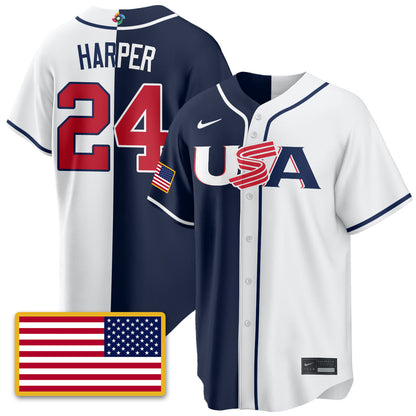 USA Baseball  2026 World Baseball Classic Limited Jersey - All Stitched