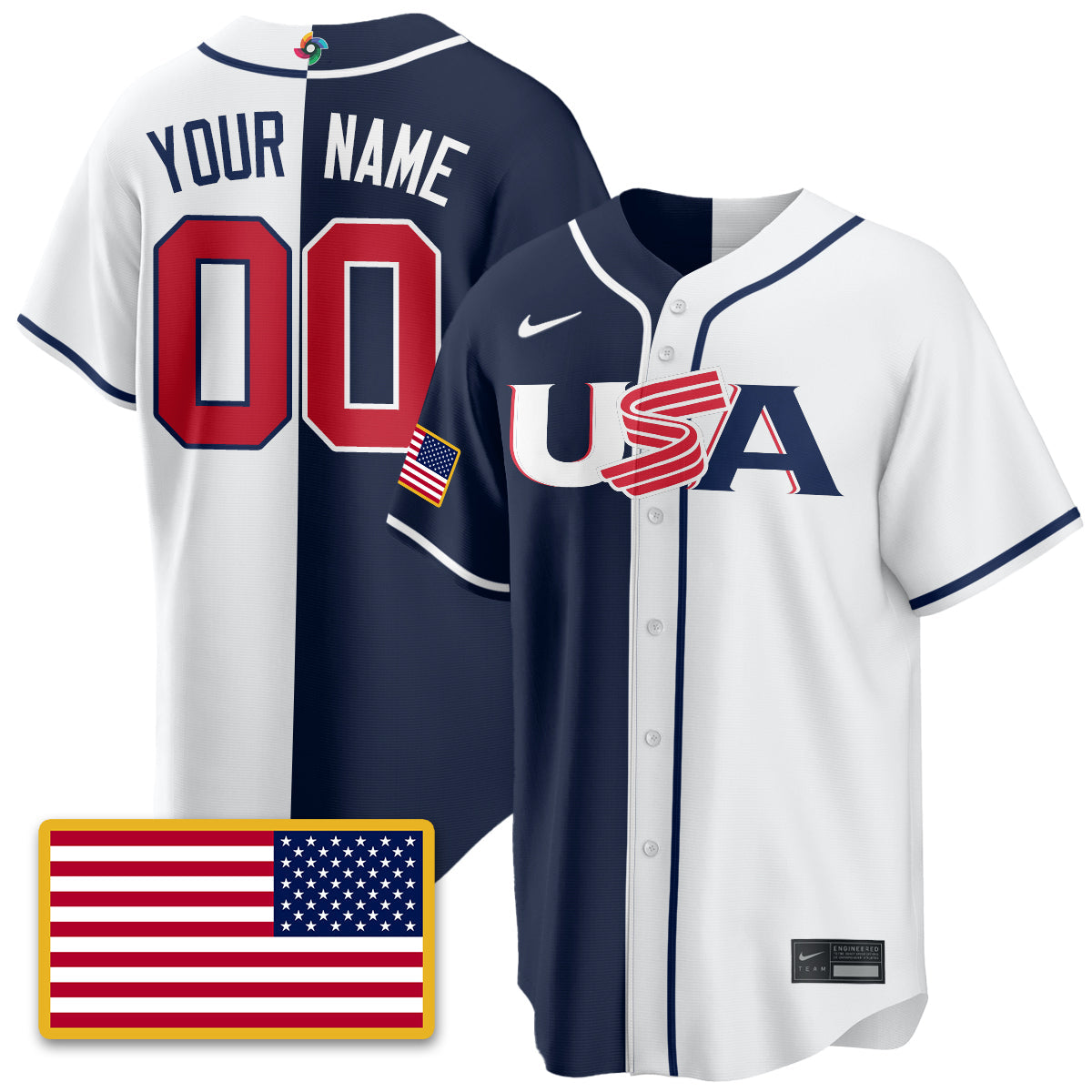 USA Baseball  2026 World Baseball Classic Limited Jersey - All Stitched
