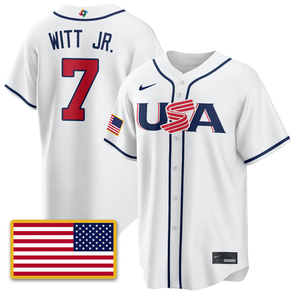 USA Baseball  2026 World Baseball Classic Limited Jersey - All Stitched