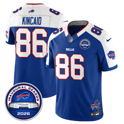 BUF 2026 Inaugural Season Patch Vapor Limited Jersey - Stitched-NQD
