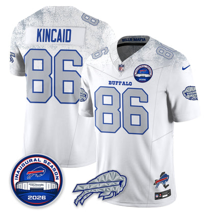 BUF 2026 Inaugural Season Patch Vapor Limited Jersey - Stitched-NQD