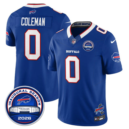 BUF 2026 Inaugural Season Patch Vapor Limited Jersey - Stitched-NQD