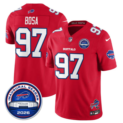 BUF 2026 Inaugural Season Patch Vapor Limited Jersey - Stitched-NQD