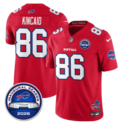 BUF 2026 Inaugural Season Patch Vapor Limited Jersey - Stitched-NQD