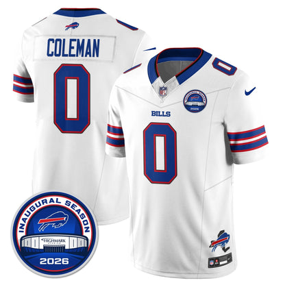 BUF 2026 Inaugural Season Patch Vapor Limited Jersey - Stitched-NQD