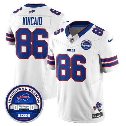 BUF 2026 Inaugural Season Patch Vapor Limited Jersey - Stitched-NQD