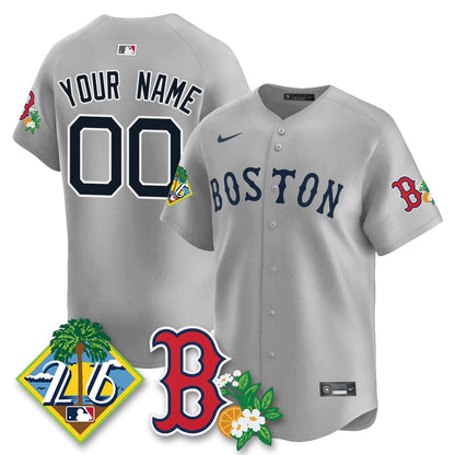 Custom BOS 2026 Spring Training Vapor Limited Jersey - Stitched-NQD