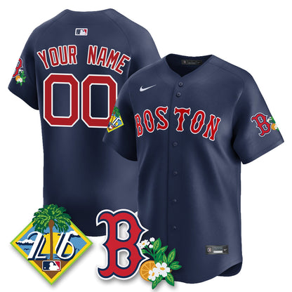 Custom BOS 2026 Spring Training Vapor Limited Jersey - Stitched-NQD
