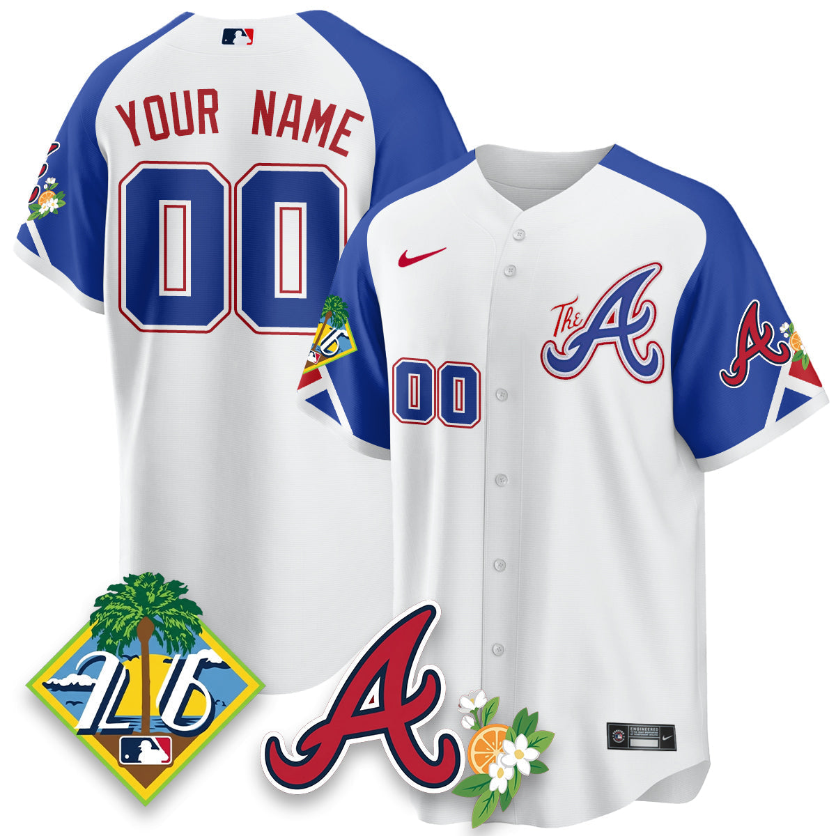 ATL 2026 Spring Training Vapor Limited Custom Jersey - Stitched-NQD