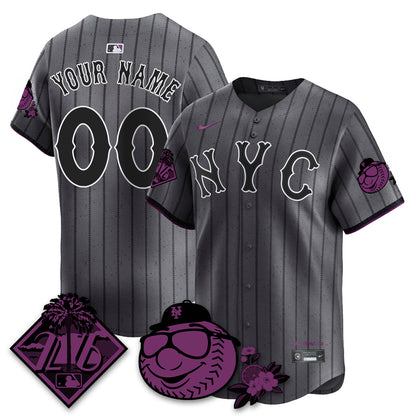 Custom NYM 2026 Spring Training Vapor Limited Jersey - All Stitched
