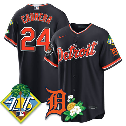 DET 2026 Spring Training Vapor Limited Jersey - All Stitched