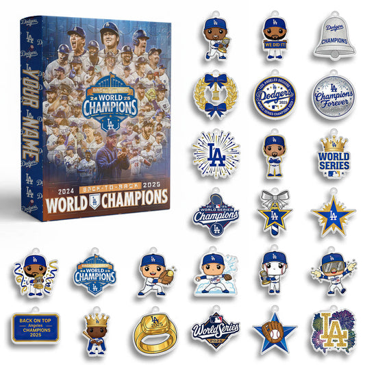 Personalized LAD 2025 World Series Champions Advent Calendar-NQD