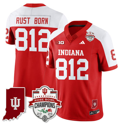 Indiana H Vapor Limited Football Jersey - Rose Bowl Champions - All Stitched