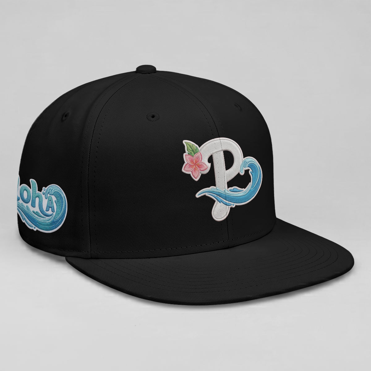 PHI Aloha Snapback Embroidered Cap-NQD