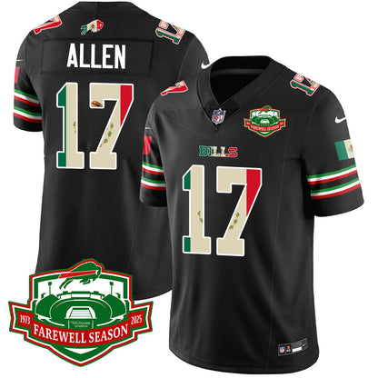 BUF Mexico Vapor Limited Jersey - Stitched-NQD
