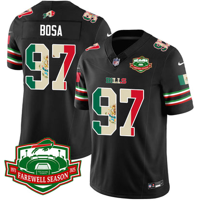 BUF Mexico Vapor Limited Jersey - Stitched-NQD