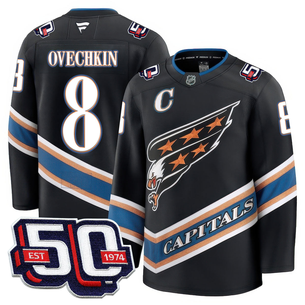 WSH 50th Anniversary Premium Jersey - All Stitched