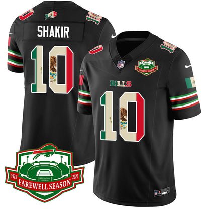 BUF Mexico Vapor Limited Jersey - Stitched-NQD