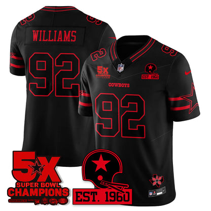 DAL 'Stranger Things Edition' Vapor Limited Jersey n1 - All Stitched