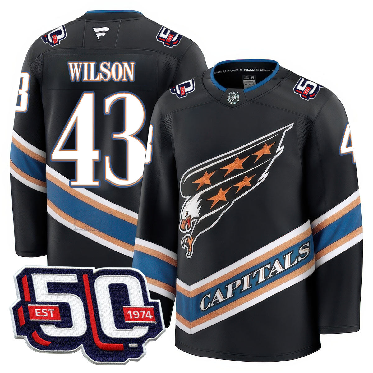 WSH 50th Anniversary Premium Jersey - All Stitched