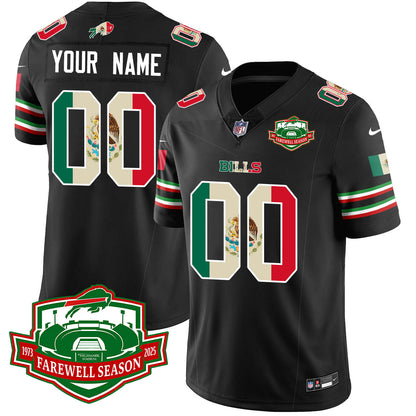 BUF Mexico Vapor Limited Jersey - Stitched-NQD