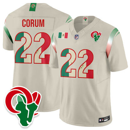 LAR Mexico Vapor Limited Jersey - All Stitched