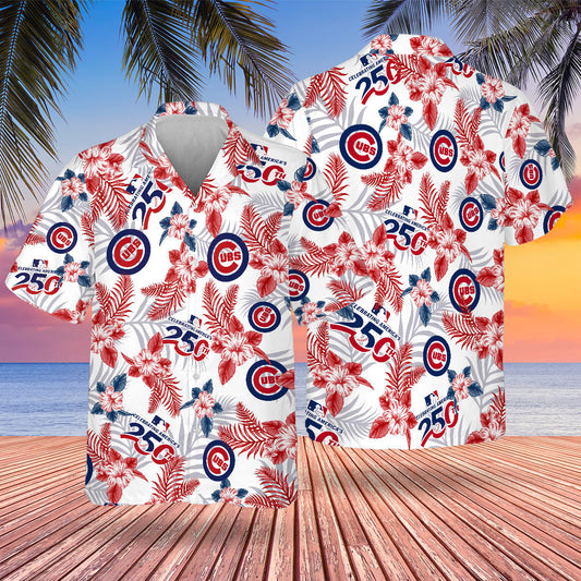 CHC Special Semiquincentennial Hawaiian Design Button Shirt-NQD