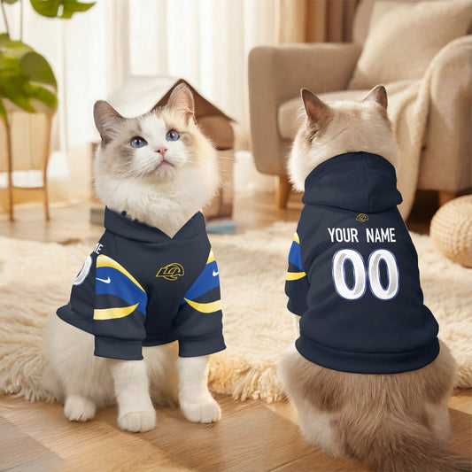LAR Rivalries Pet Hoodie-NQD