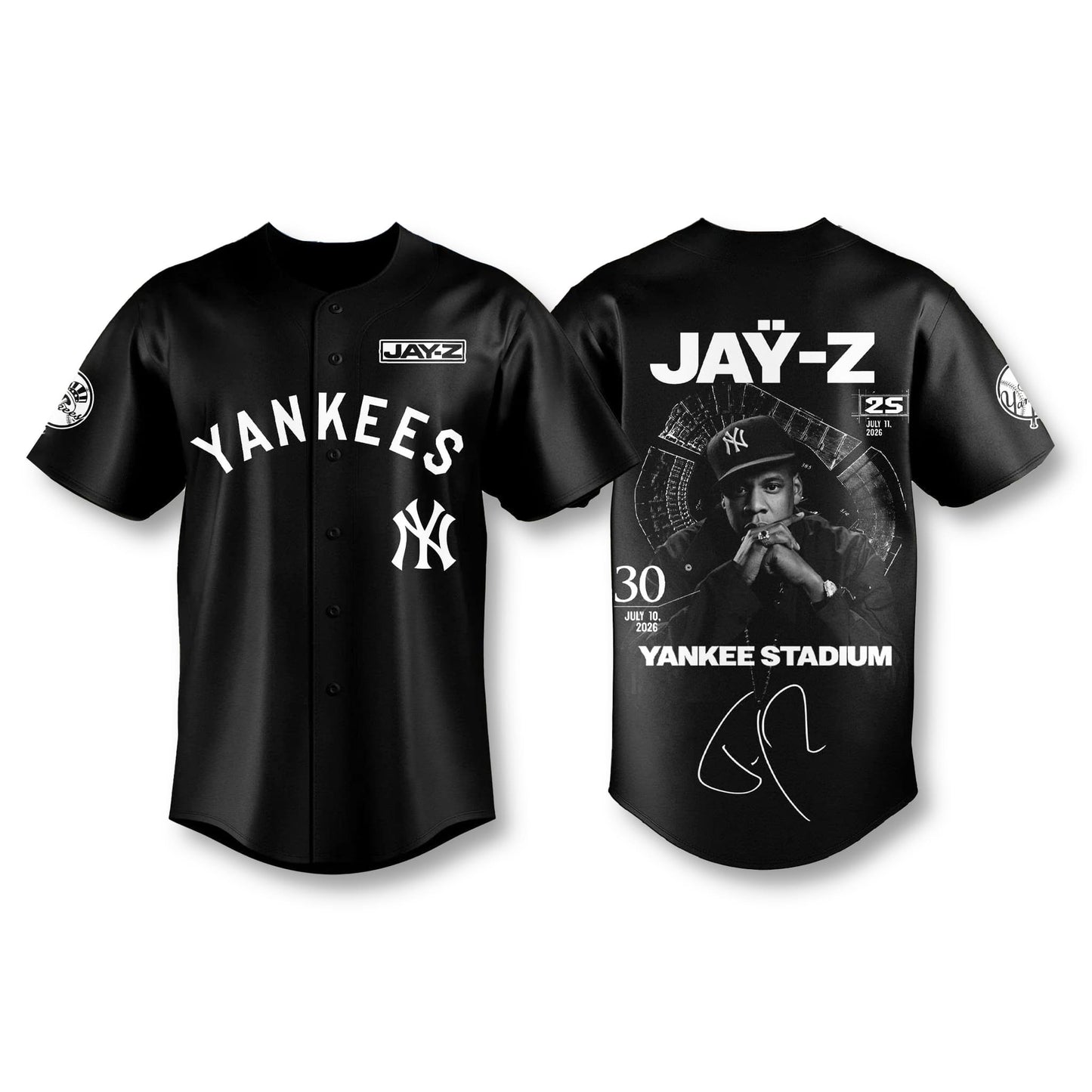 NYY x Jay-Z Hometown Show 2026 Limited Edition Jersey - Printed-NQD
