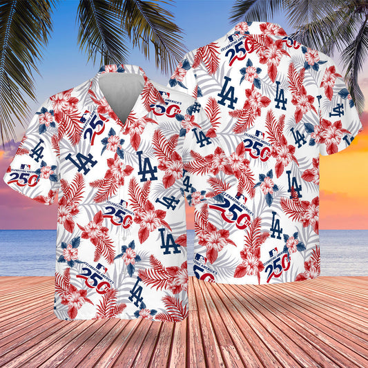 LAD Special Semiquincentennial Hawaiian Design Button Shirt-NQD