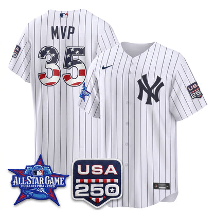 NYY 2026 All Star Edition Vapor Jersey - Stitched-NHM