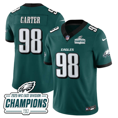 PHI NFC East Champions Vapor Limited Jersey - All Stitched