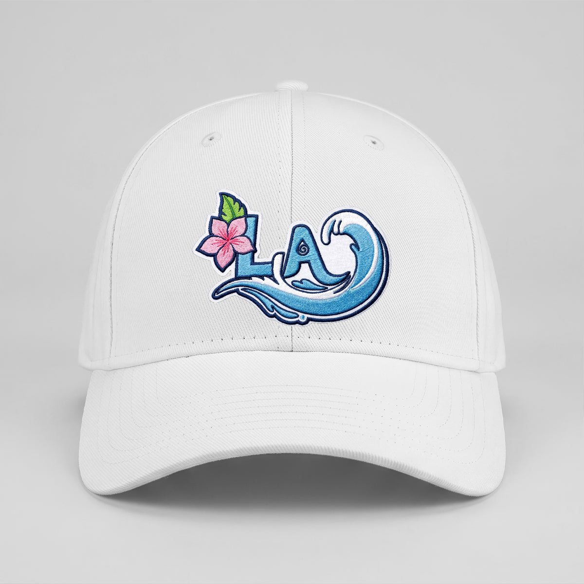 LAD Aloha Baseball Embroidered Cap-NQD