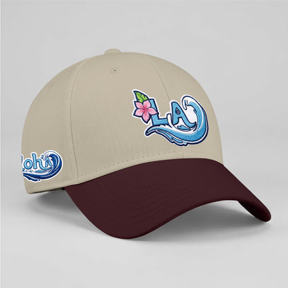 LAD Aloha Baseball Embroidered Cap-NQD