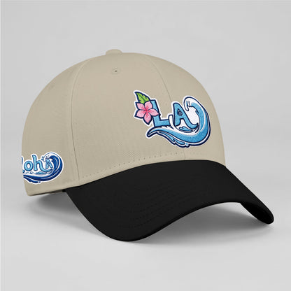 LAD Aloha Baseball Embroidered Cap-NQD