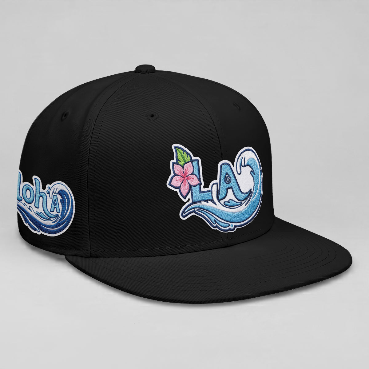 LAD Aloha Snapback Embroidered Cap-NQD