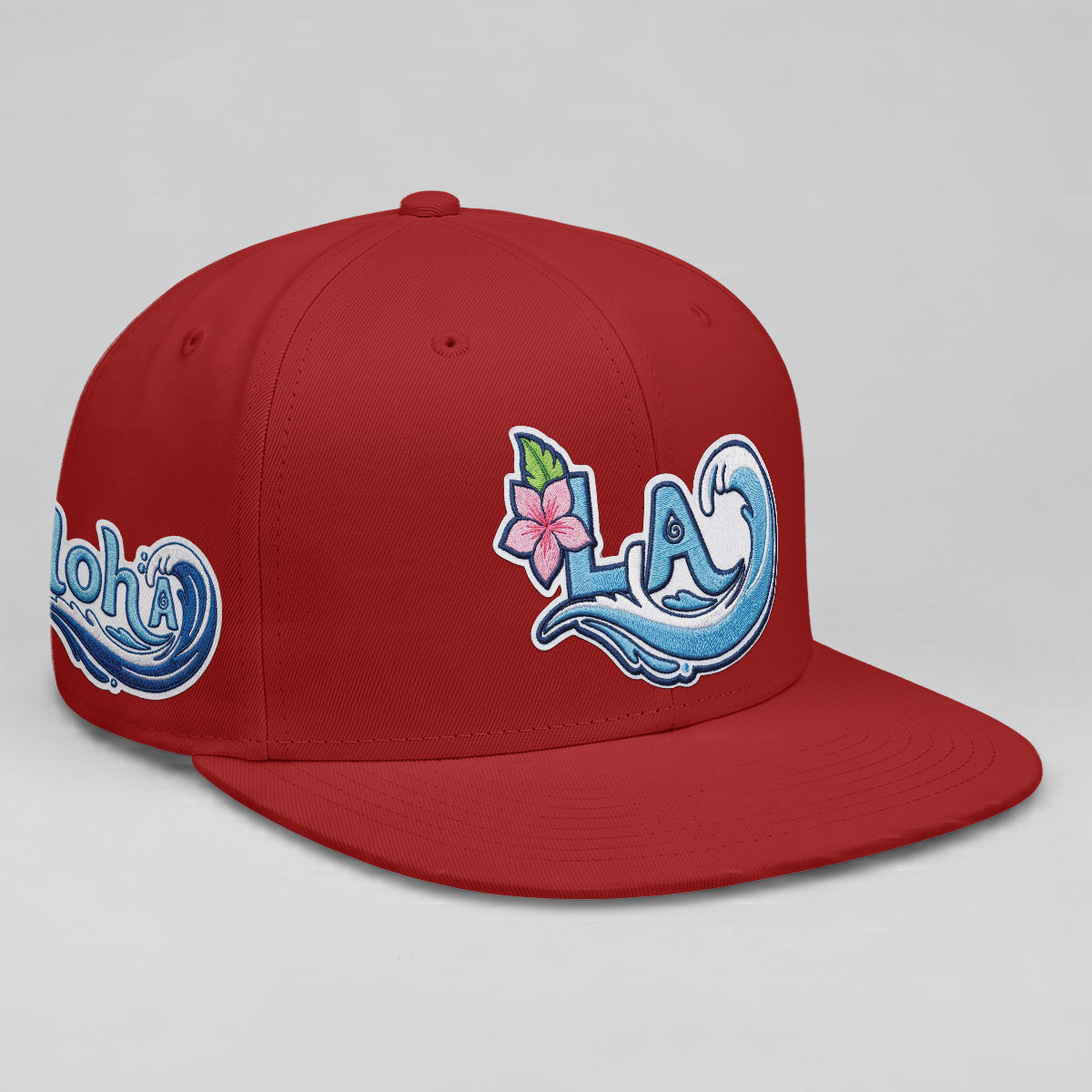 LAD Aloha Snapback Embroidered Cap-NQD
