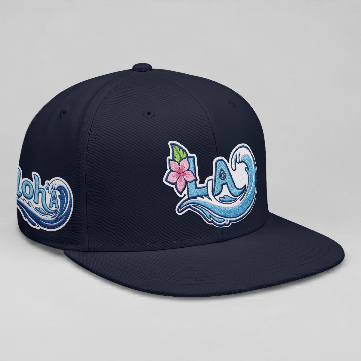 LAD Aloha Snapback Embroidered Cap-NQD