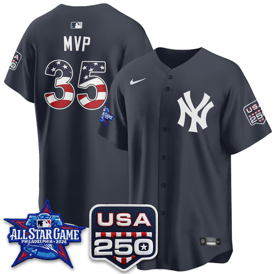 NYY 2026 All Star MVP Edition Vapor Jersey - Stitched-NQD