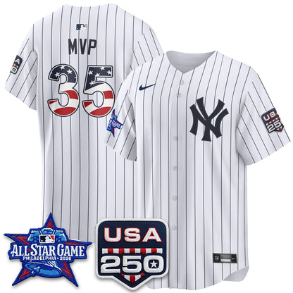 NYY 2026 All Star MVP Edition Vapor Jersey - Stitched-NQD