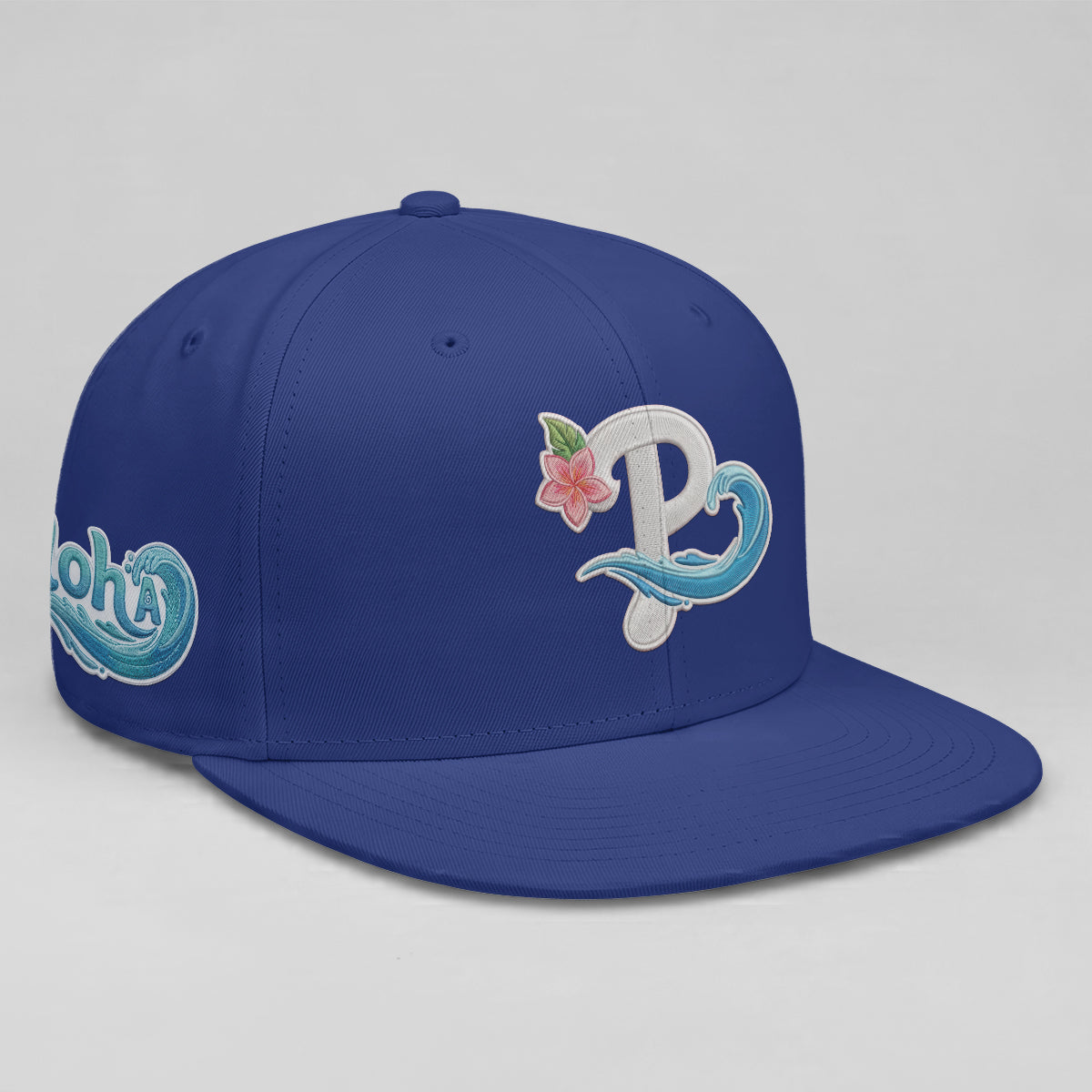 PHI Aloha Snapback Embroidered Cap-NQD
