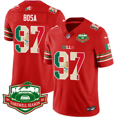 BUF Mexico Vapor Limited Jersey - Stitched-NQD