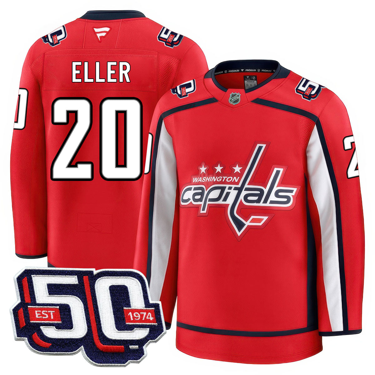 WSH 50th Anniversary Premium Jersey - All Stitched