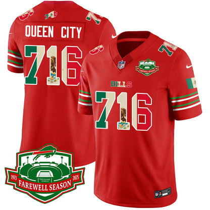 BUF Mexico Vapor Limited Jersey - Stitched-NQD
