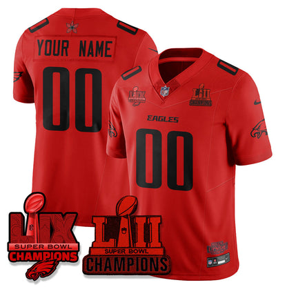 Philadelphia Eagles Stranger Things Vapor Limited Jersey - All Stitched