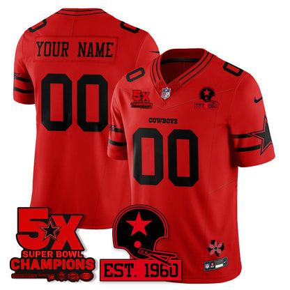 DAL 'Stranger Things Edition' Vapor Limited Custom Jersey n1 - All Stitched