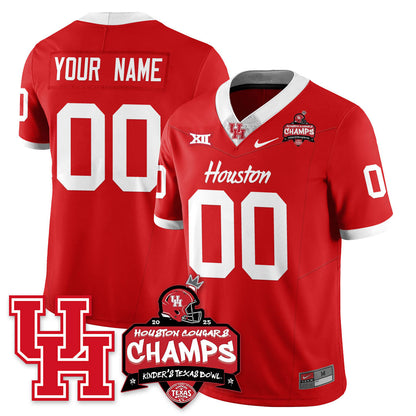 HCG Football 2025 Kinder's Texas Bowl Champions Jersey - All Stitched