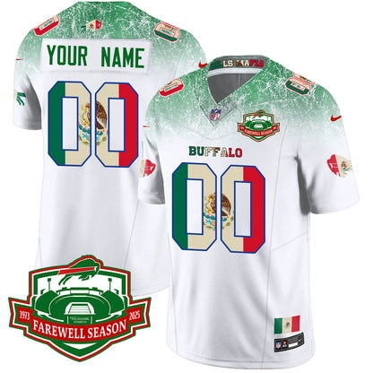 BUF Mexico Vapor Limited Jersey - Stitched-NQD