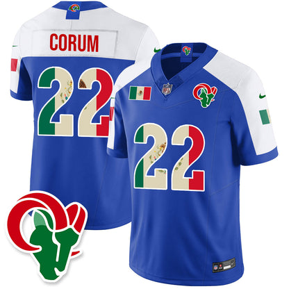 LAR Mexico Vapor Limited Jersey - All Stitched
