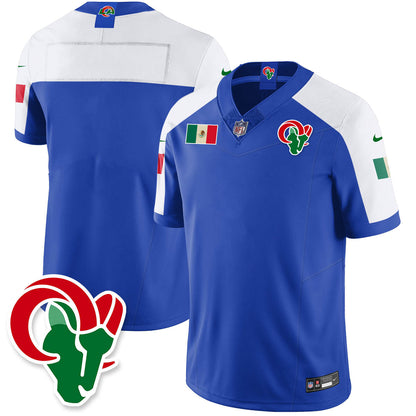 LAR Mexico Vapor Limited Jersey - All Stitched